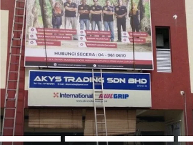 RPG Group team billboard marking the company's expansion into the Klang Valley